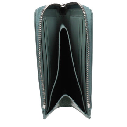 Green Leather Wallet