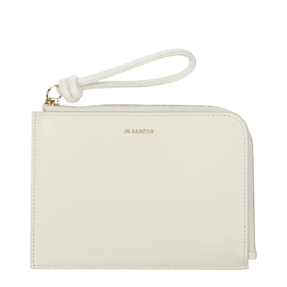 Beige Leather Wallet