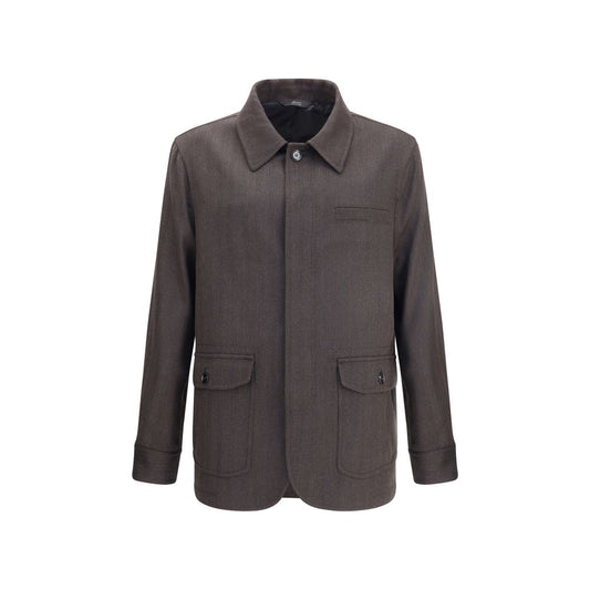 Brown Wool Coat