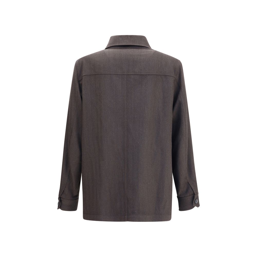 Brown Wool Coat