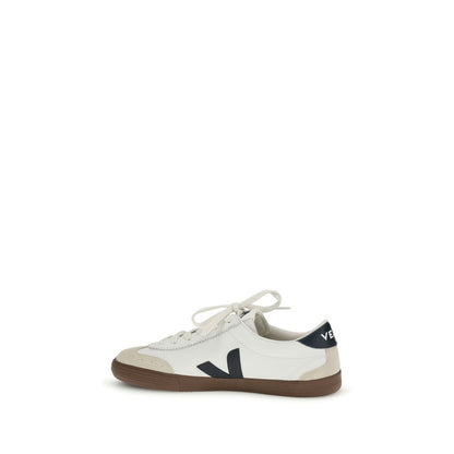 White Calf Leather Bos Taurus Athletic Sneakers