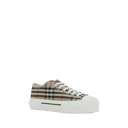 Brown Synthetic Low Top Sneakers