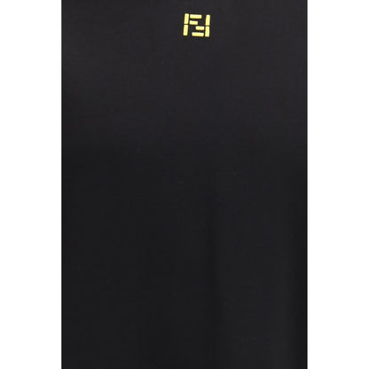 Black Cotton T-Shirt