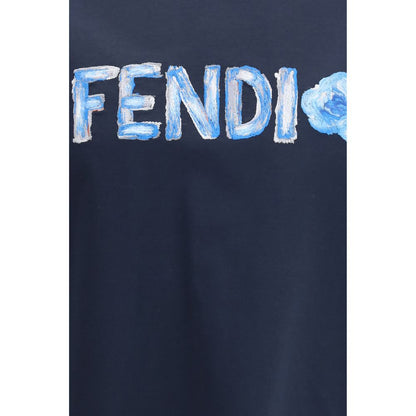 Blue Cotton T-Shirt