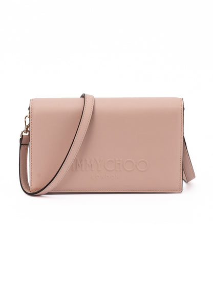 Podwer Pink Avenue Leather Shoulder Strap Bag