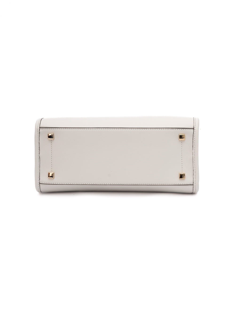 White Avenue S Tote Leather Handbag