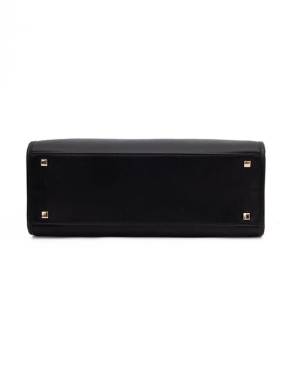 Black Avenue S Tote Leather Handbag