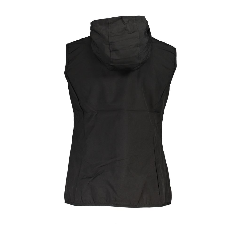 Black Polyester Women's Vest