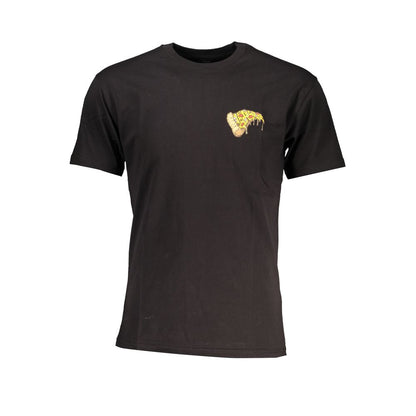 Black Cotton Mens TShirt