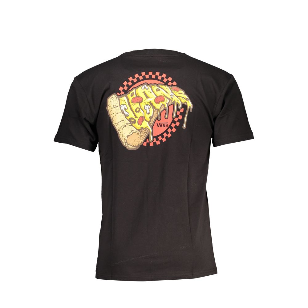 Black Cotton Mens TShirt