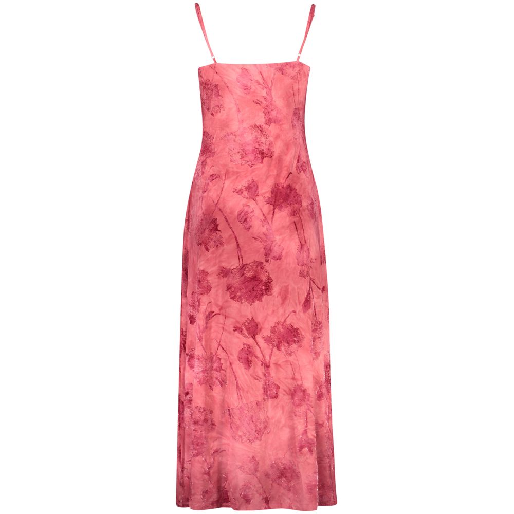 Rosso Polyester Women Dress