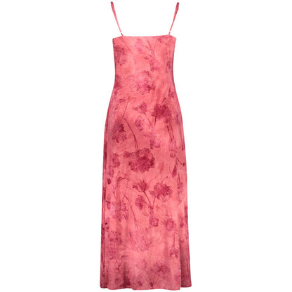 Rosso Polyester Women Dress