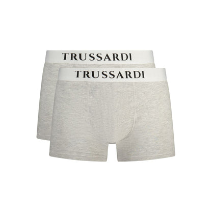 "Gray Cotton Men's Boxer Short"