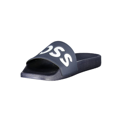Blu Poliuretano Men Ciabatta