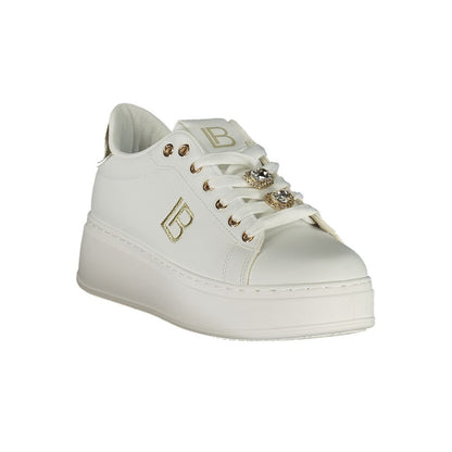 Bianco Polyurethane Women Sneaker