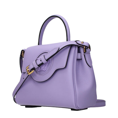 Pink Leather Handbag