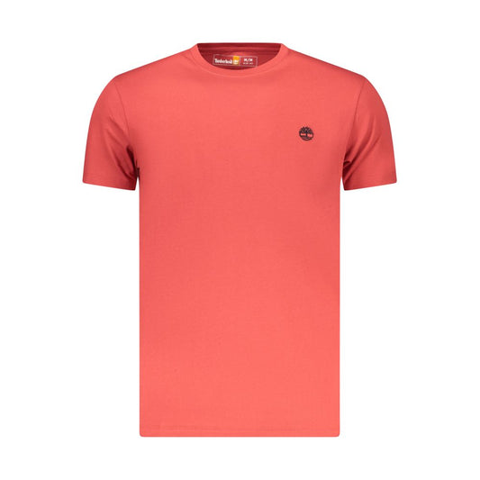 Red Organic Cotton Men T-Shirt