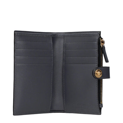 Gray Leather Wallet