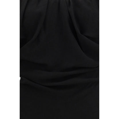 Black Viscose Cocktail Dress
