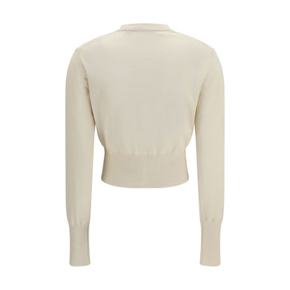 Beige Cotton Cardigan