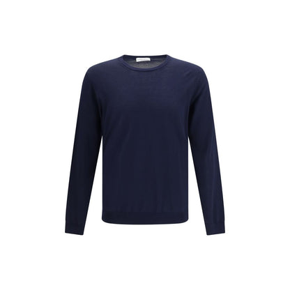 Blue Cotton Sweatshirt