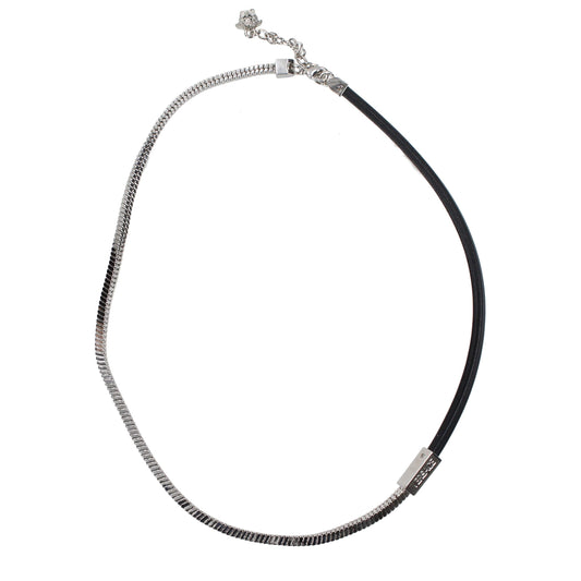 Gray Metal Necklace