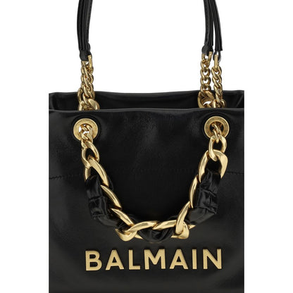 Black Calf Leather Bos Taurus Shoulder Bag