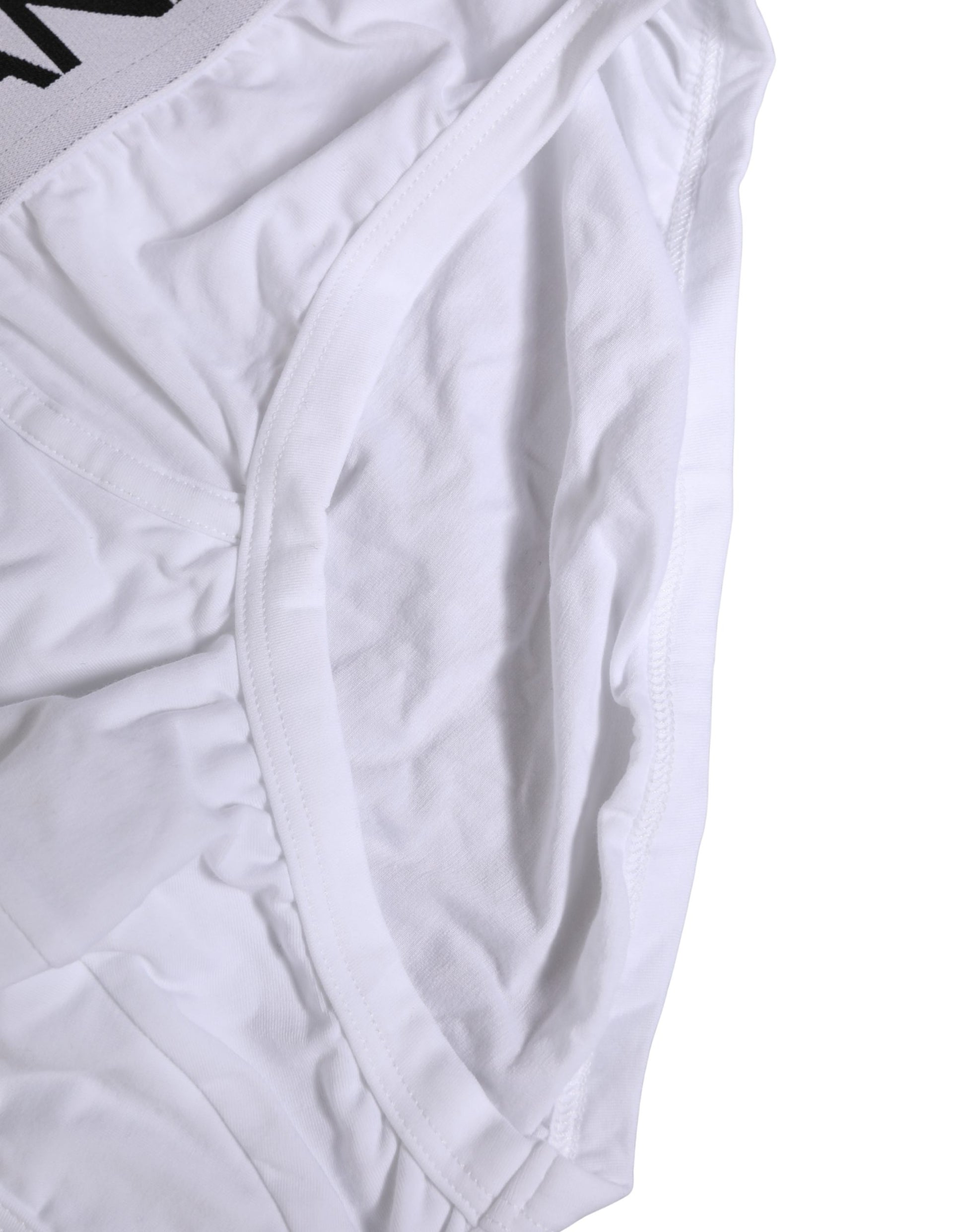 White Cotton Stretch Brando Brief Underwear