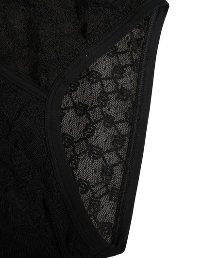 Black Nylon DG Logo Men Brando Brief Underwear