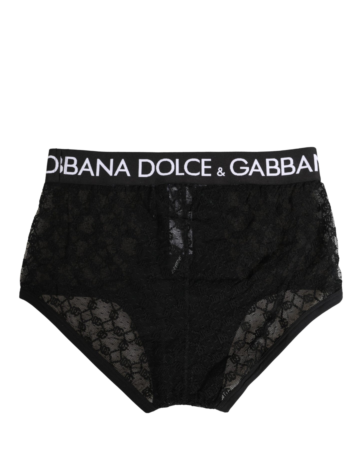 Black Nylon DG Logo Men Brando Brief Underwear