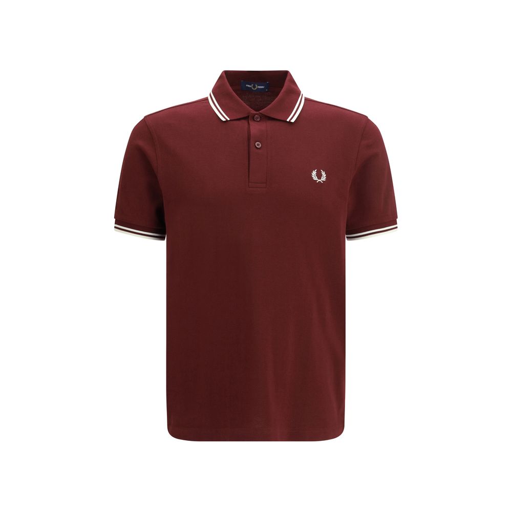 Bordeaux Cotton Polo Shirt