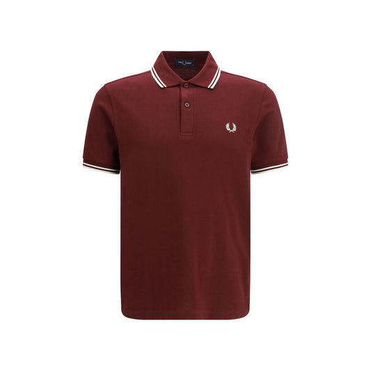 Bordeaux Cotton Polo Shirt