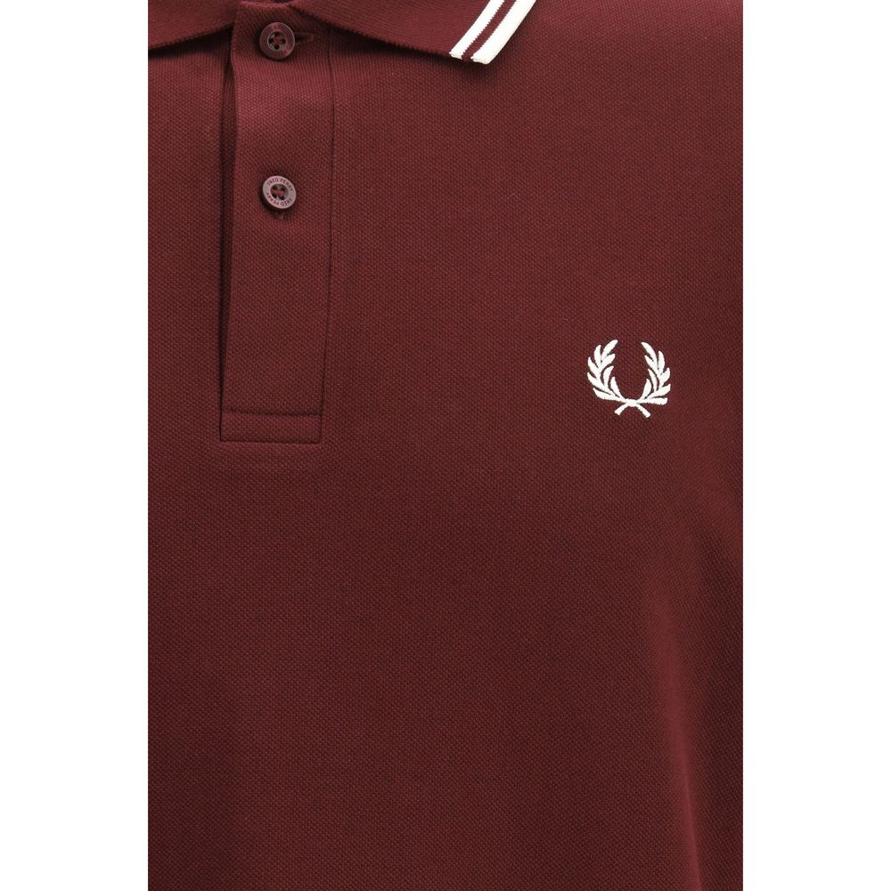 Bordeaux Cotton Polo Shirt