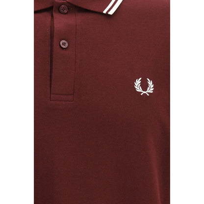 Bordeaux Cotton Polo Shirt