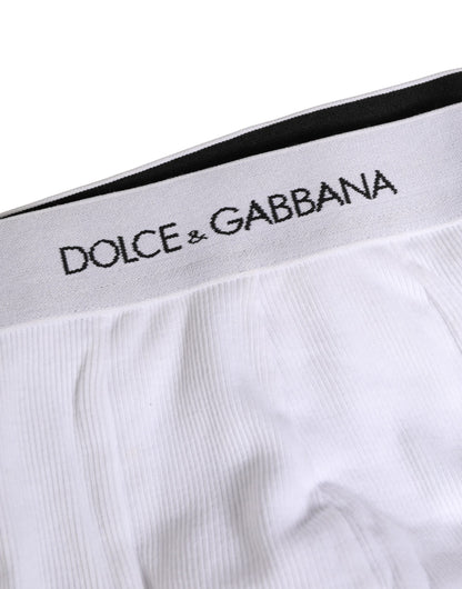 White Logo Waistband Men Brando Brief Underwear