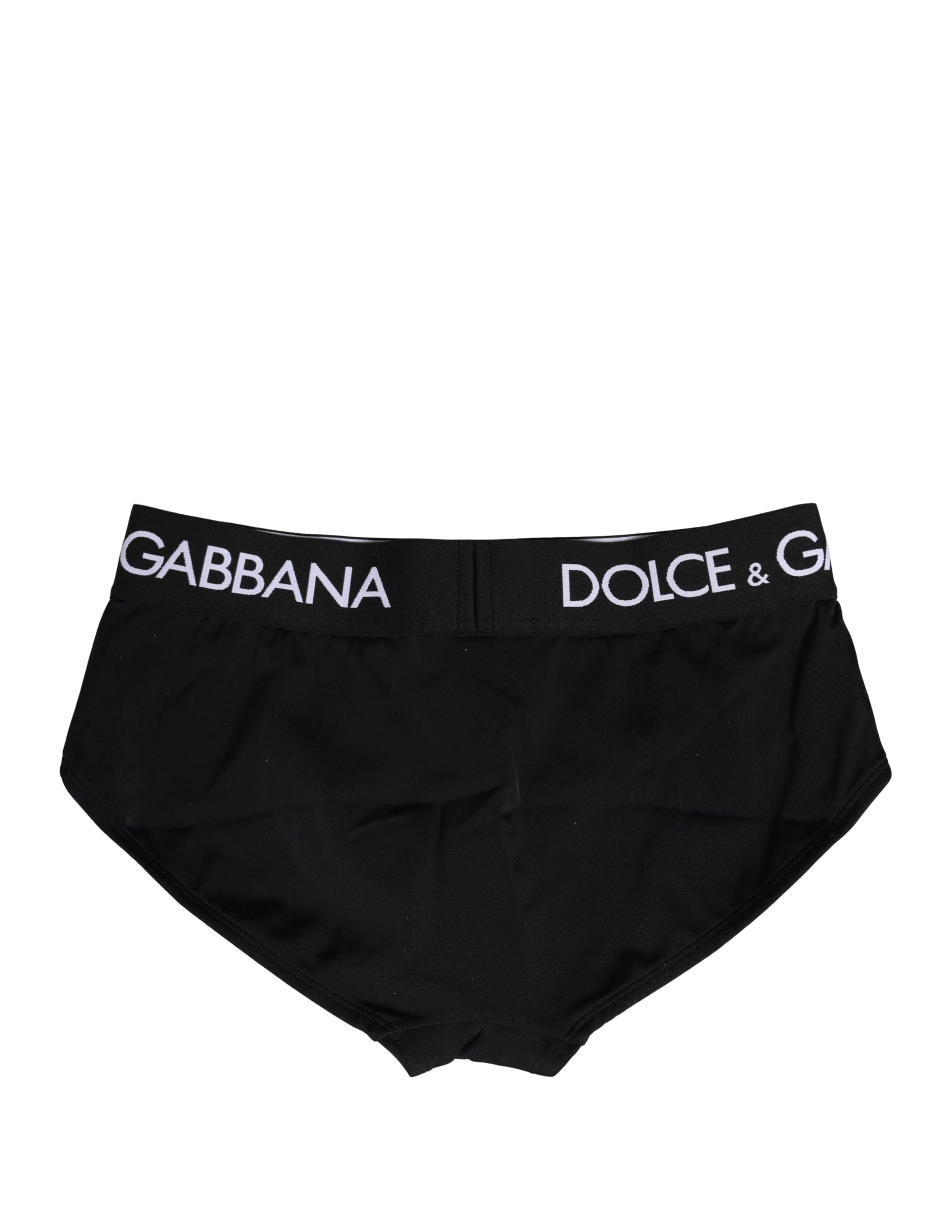 Black Nylon Stretch Coulotte Panty Underwear