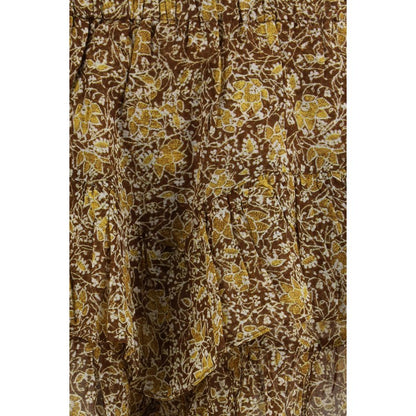 Bicolor Cotton Bermuda Shorts