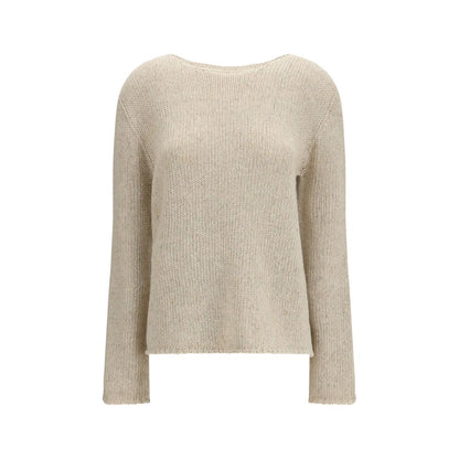 Beige Cashmere Sweater