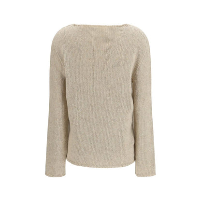 Beige Cashmere Sweater