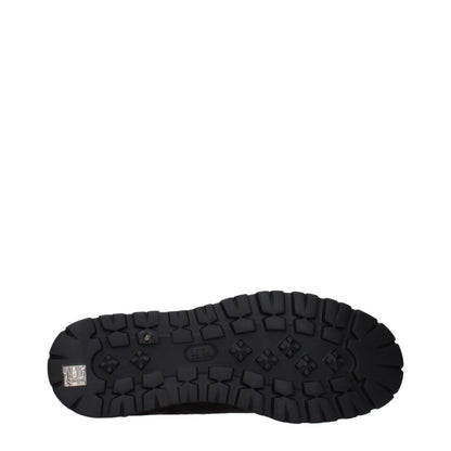 Brown Leather Athletic Sneakers