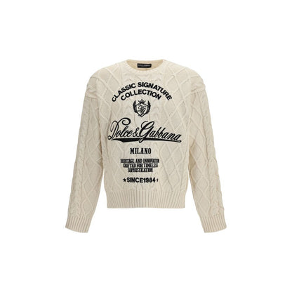Beige Cotton Sweatshirt