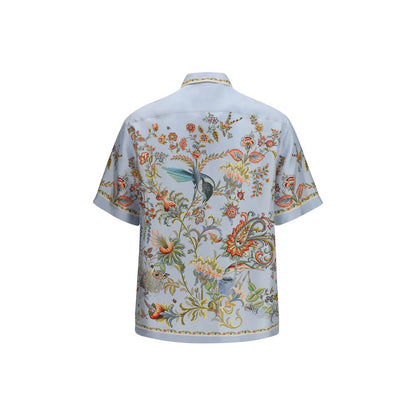 Multicolor Silk Pattern Shirt