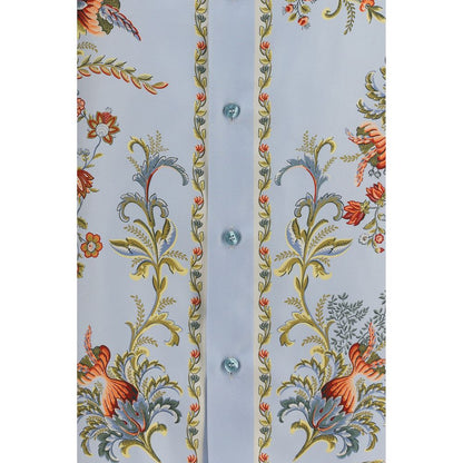 Multicolor Silk Pattern Shirt