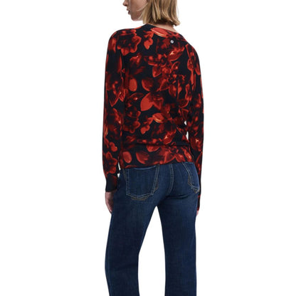 Black Viscose Sweatshirt
