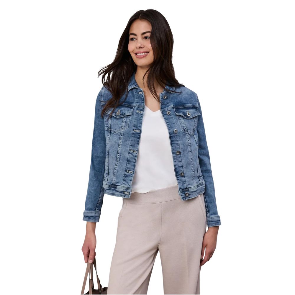 Blue Cotton Denim Jacket