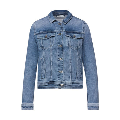 Blue Cotton Denim Jacket