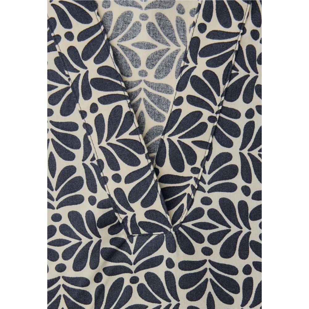 Blue Viscose Blouse