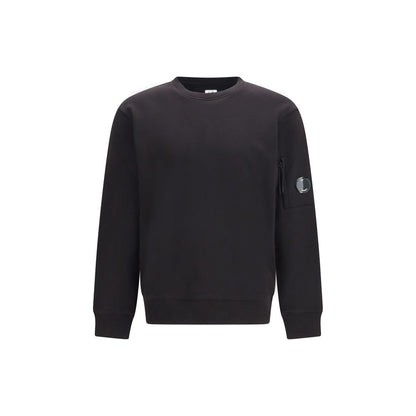 Black Cotton Sweatshirt