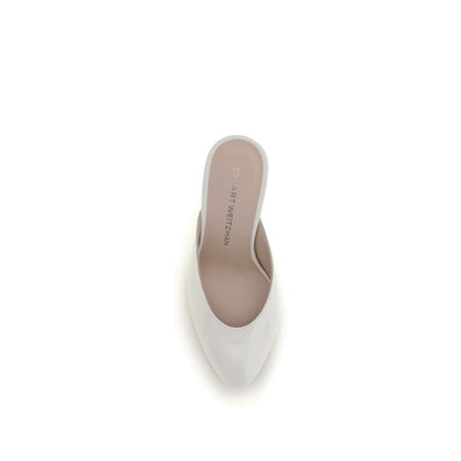 White Calf Leather Bos Taurus Mules