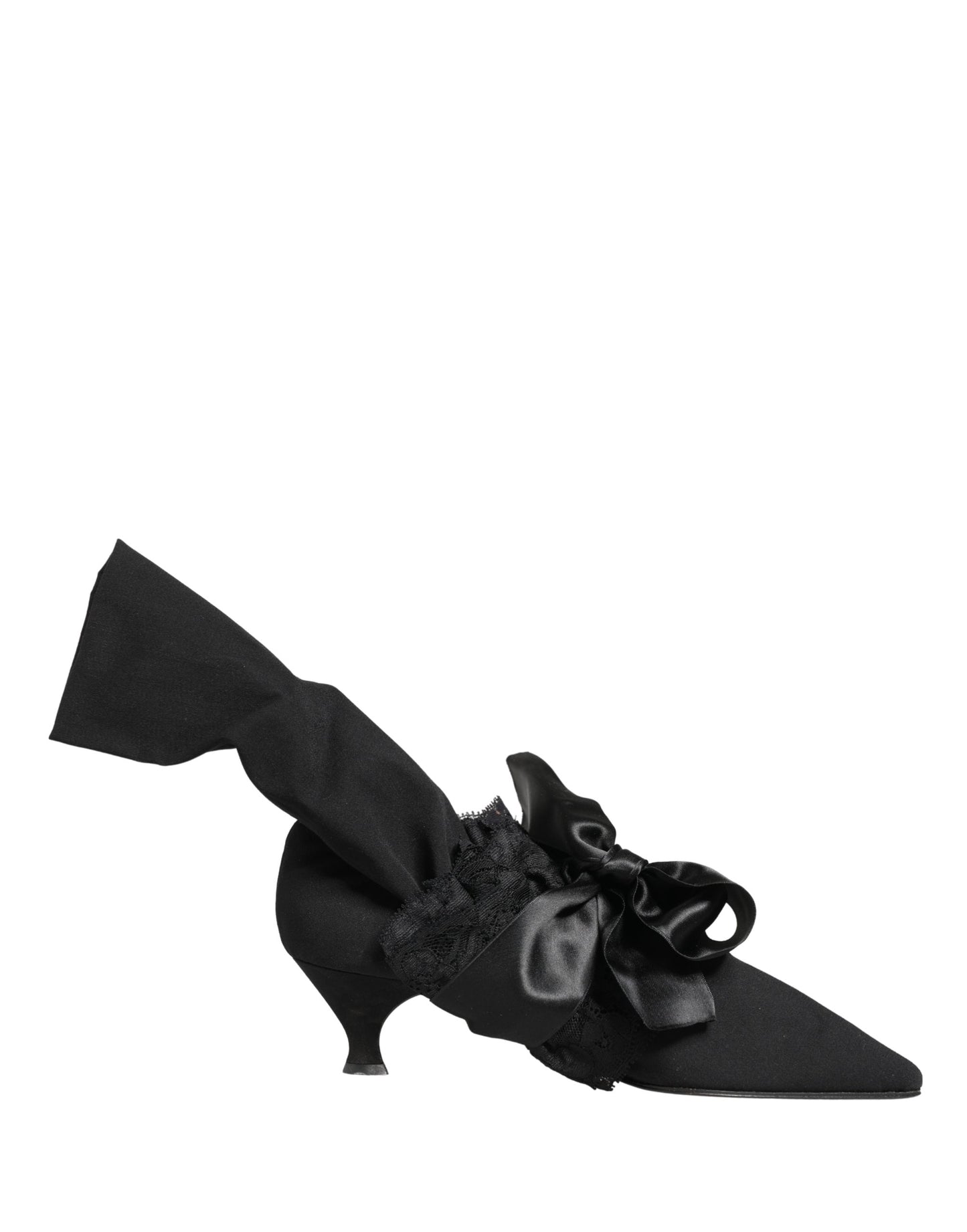 Black Suede Mid Calf Boots Shoes